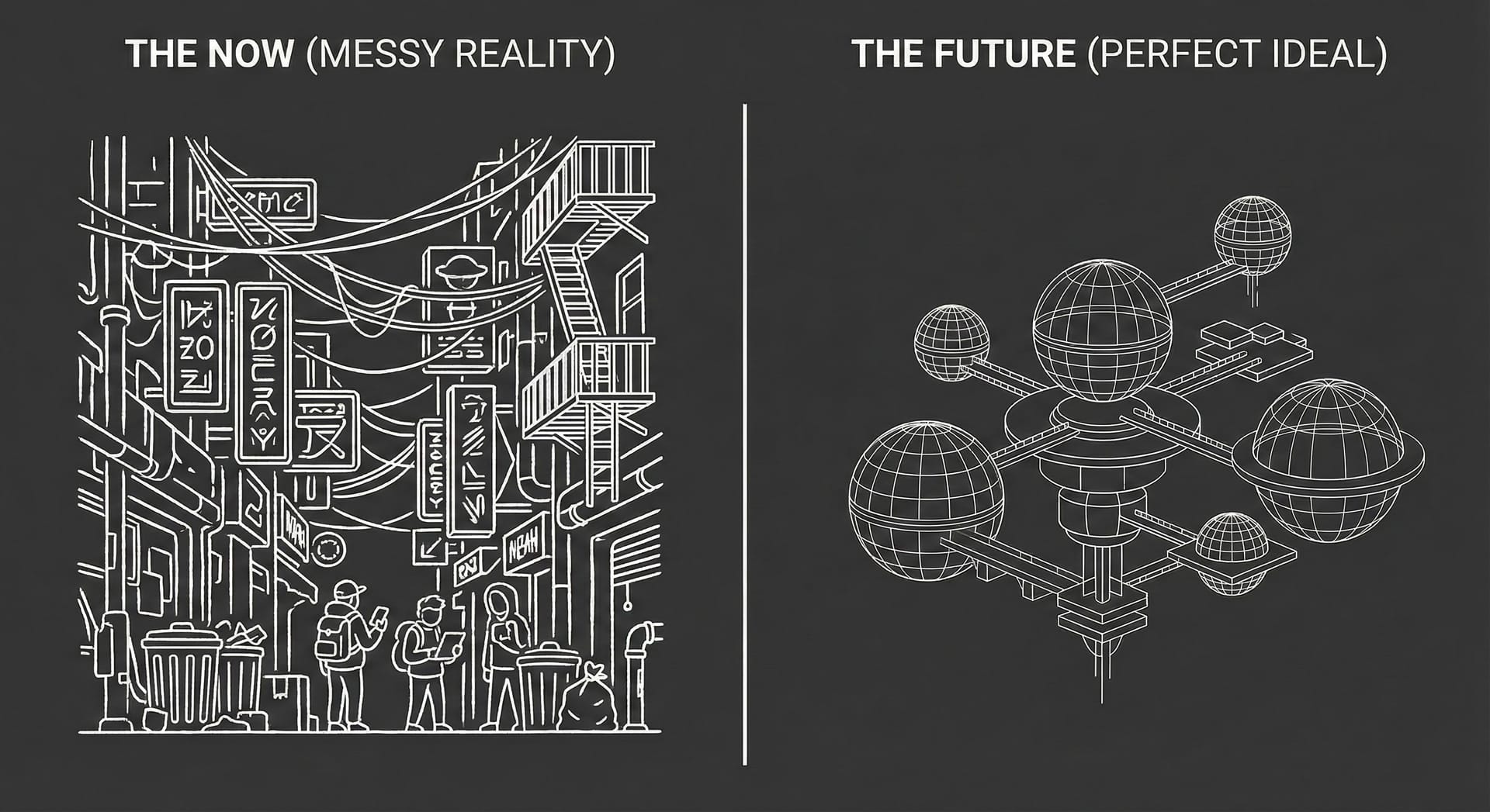 Immanence vs. Transcendence: Building for Now vs. The Future